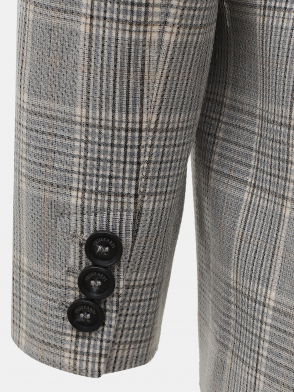 Пиджак Trussardi Jeans. Цвет серый. Изображение 5