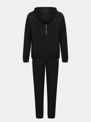 Спортивный костюм EA7 Emporio Armani. Цвет черный. Изображение 2