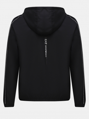 Спортивный костюм EA7 Emporio Armani. Цвет черный. Изображение 4