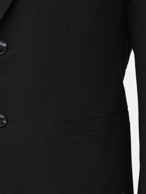 Пиджак Armani Exchange. Цвет черный. Изображение 4