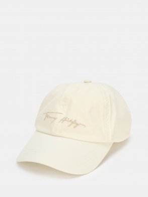 Бейсболка Tommy Hilfiger. Цвет молочный. Изображение 1
