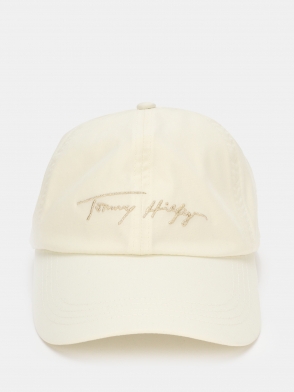 Бейсболка Tommy Hilfiger. Цвет молочный. Изображение 2