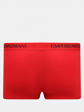 Мужские боксеры (3 шт) Emporio Armani. Цвет белый. Изображение 5