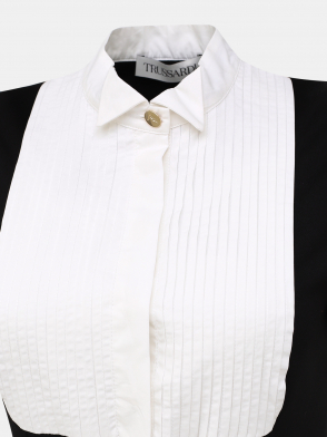 Платье Trussardi. Цвет черный. Изображение 3