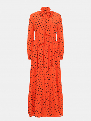 Платье Kebria HUGO. Цвет оранжевый. Изображение 1