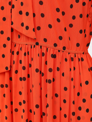 Платье Kebria HUGO. Цвет оранжевый. Изображение 4