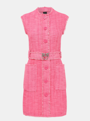 Платье Pinko. Цвет розовый. Изображение 1